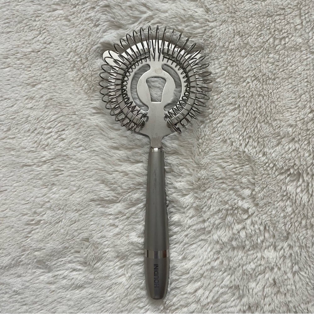 Houdini Deluxe Cocktail Strainer Stainless Steel- Preowned